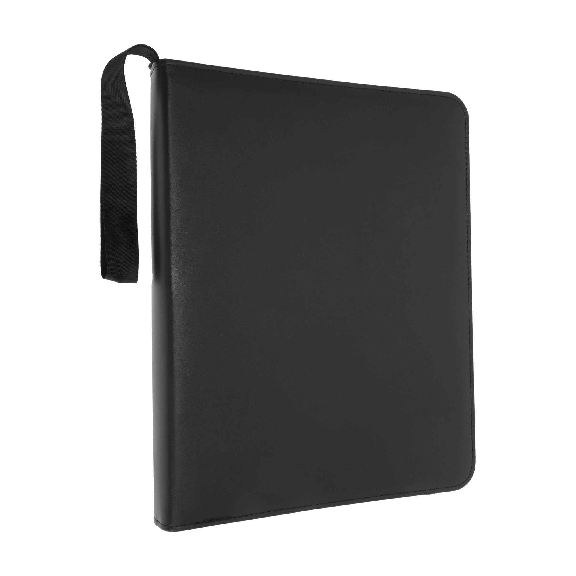 Album per Carte, 9 Tasche, 60 Pagine, Capacità di 1080 Carte, Album con Zip, Raccoglitore a Doppia Faccia, Cartella per Carte Sportive, Carte da Gioco, Nero