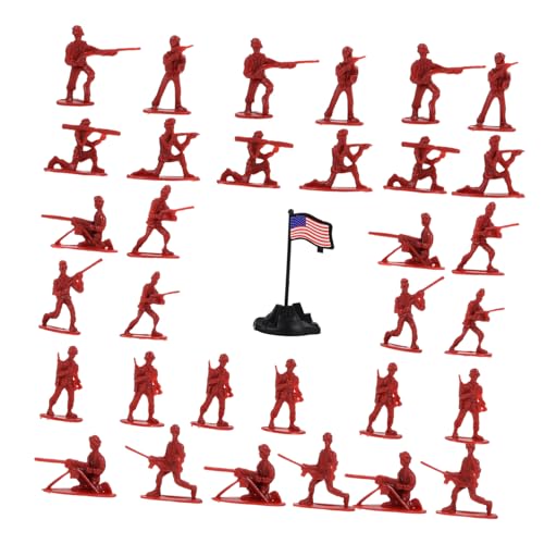 VICASKY 100 juguetes militares en miniatura, mesa de arena, minifiguras, minifiguras, minifiguras de modelo, juguetes para niños, modelos de soldados, minifiguras personales, plástico