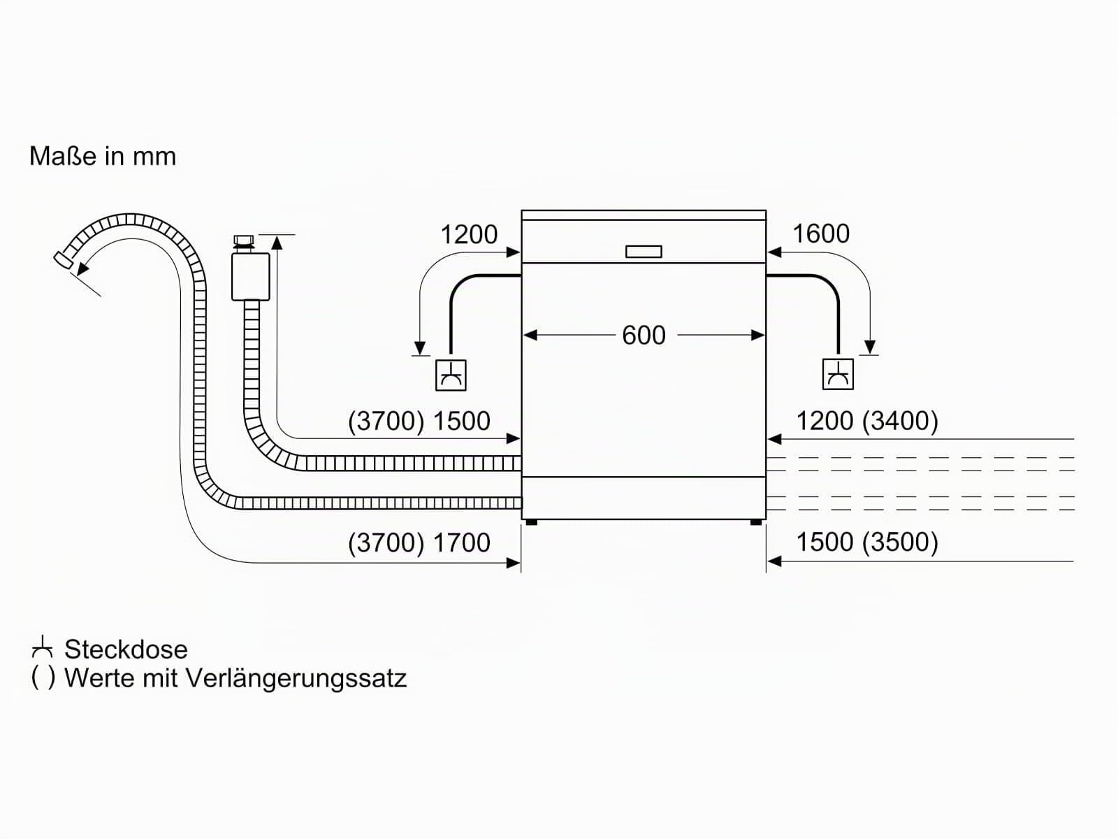Bosch SBD6ECX00E Serie 6, Vollintegrierter XXL-Geschirrspüler, 60 cm, Besteckschublade, Made in Germany, EfficientDry für bessere Trocknungsleistung durch automatische Türöffnung