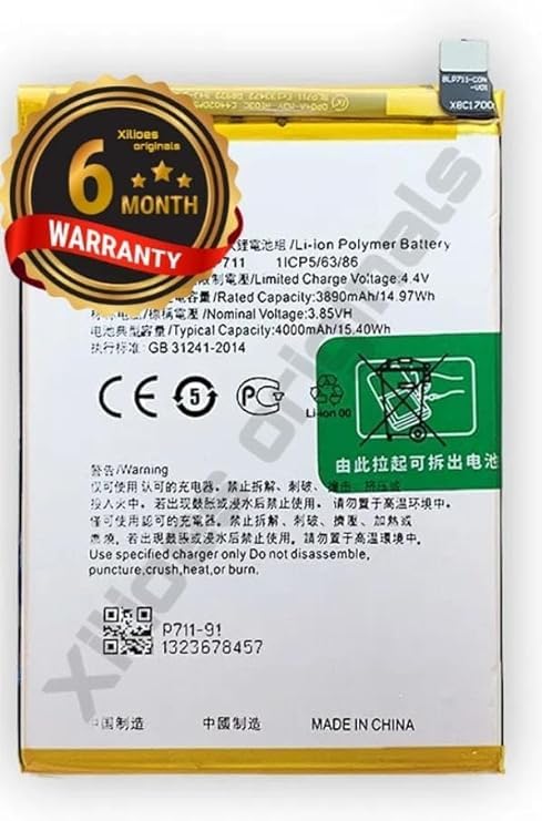 Image of BLP711 Battery for Oppo A1K / CPH 1923 Battery with 6 Month Warranty***** (R11)
