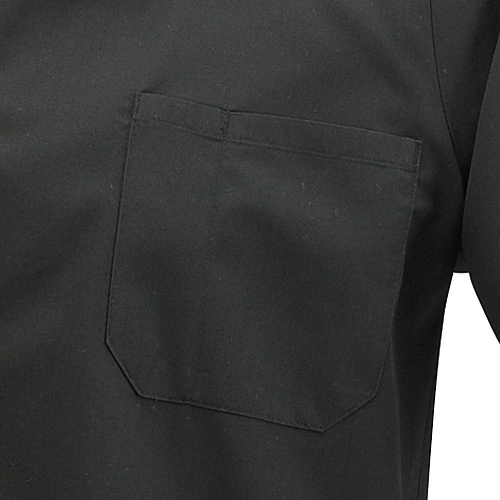 Mercer Culinary Millennia Camicia Da Cuoco Unisex Con Retro In Rete Traspirante - Nero - 3