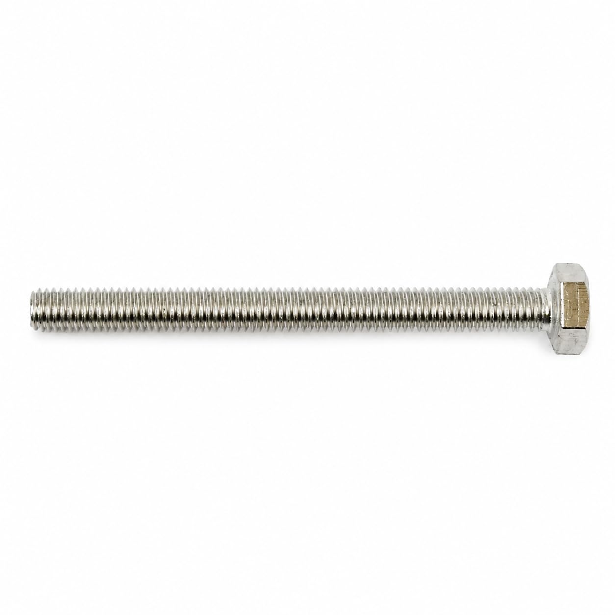 Viti a Testa Esagonale DIN 933 Inox A2-70 – Confezione da 25 – Filettatura totale – Vari diametri e lunghezze – Viteria inox per fissaggi meccanici (M4X50)