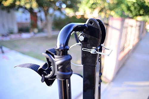 Allen Sports Deluxe 2-Bike Hitch Mount Rack , Silver/Black (522RR) (Renewed)