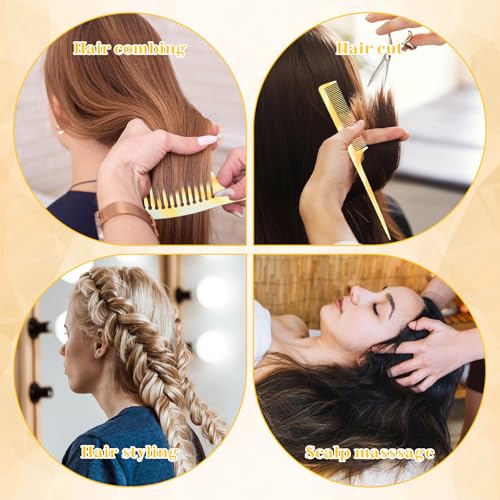 Set de 4 Peines Amarillos para Cabello miniatura 6