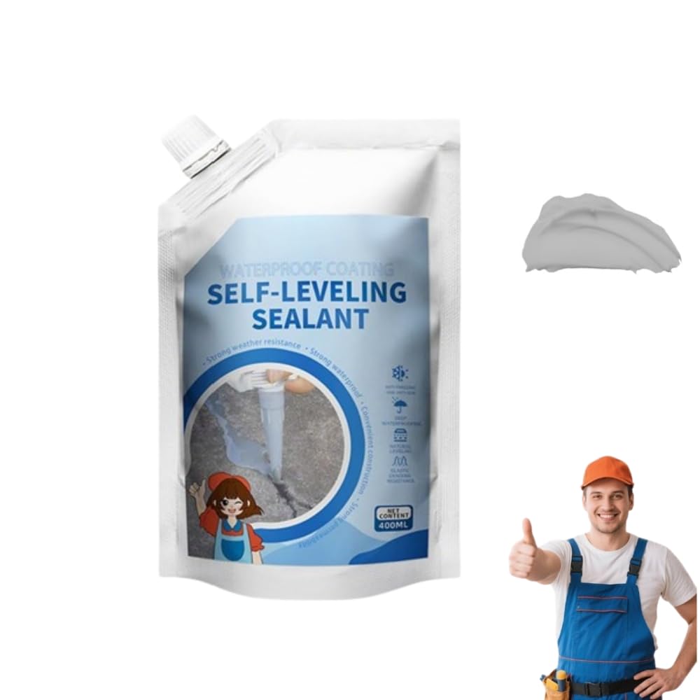 Heavy-Duty Concrete Crack Repair Adhesive, 2025 New Quick Concrete Crack Filler, High Elasticity Asphalt Driveway Drying Waterproof Sealer for