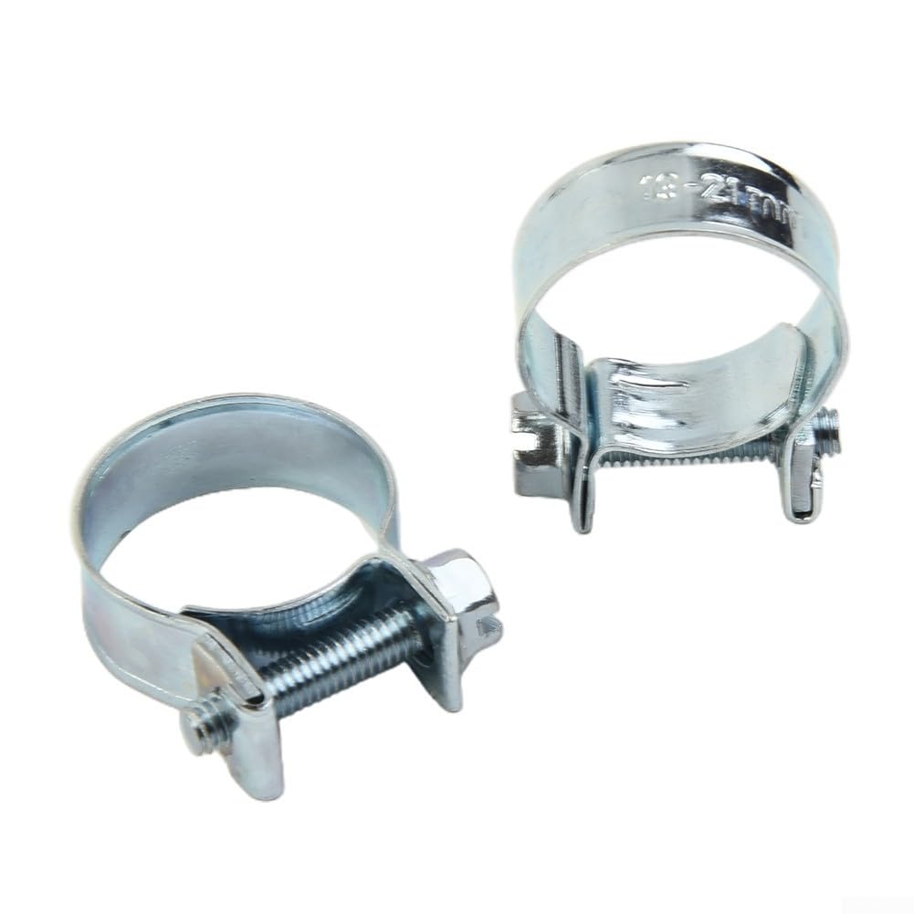 Mini fascette stringitubo acciaio al carbonio 20-22 mm per tubo carburante benzina diesel aria