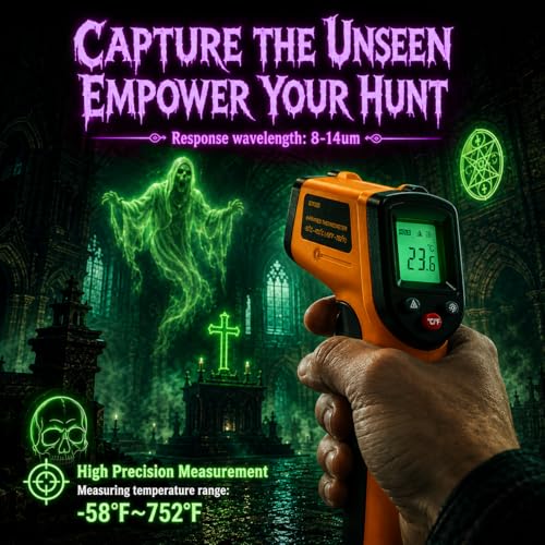 Kit profesional de 12 piezas para caza de fantasmas miniatura 2