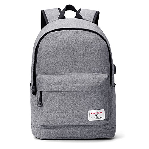 KALIDI Lightweight Backpack for Boys Girls Men and Women School Travel Casual Daypack Rucksack (grey2)