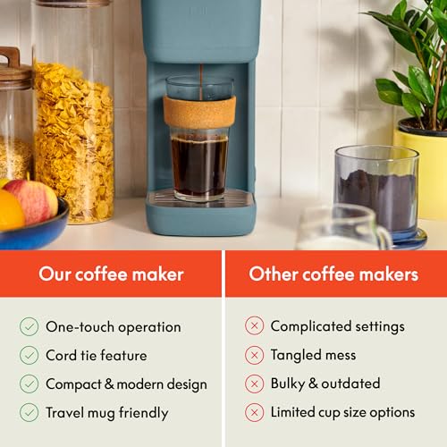Image of bella K Cup Coffee Maker w / Water Tank, Surf