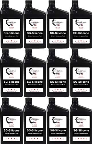SILICONE COMPRESSOR FLUID 12 QUARTS