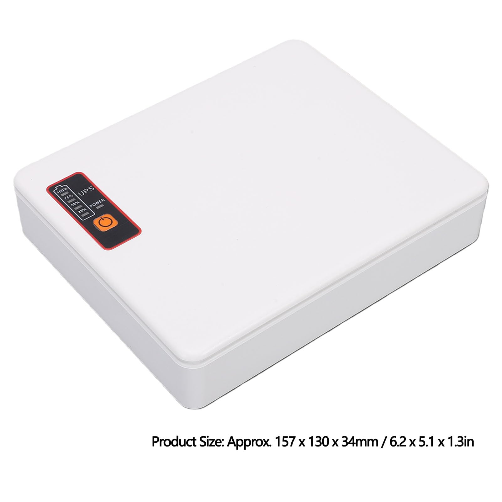 Eujgoov Mini UPS Batería de Respaldo Fuente de Alimentación Ininterrumpida 20800mAh Salida de 18W para Enrutador Módem Cámara de Seguridad con Tiempo de Ejecución de 8H Tipo C Salida USB (Enchufe de
