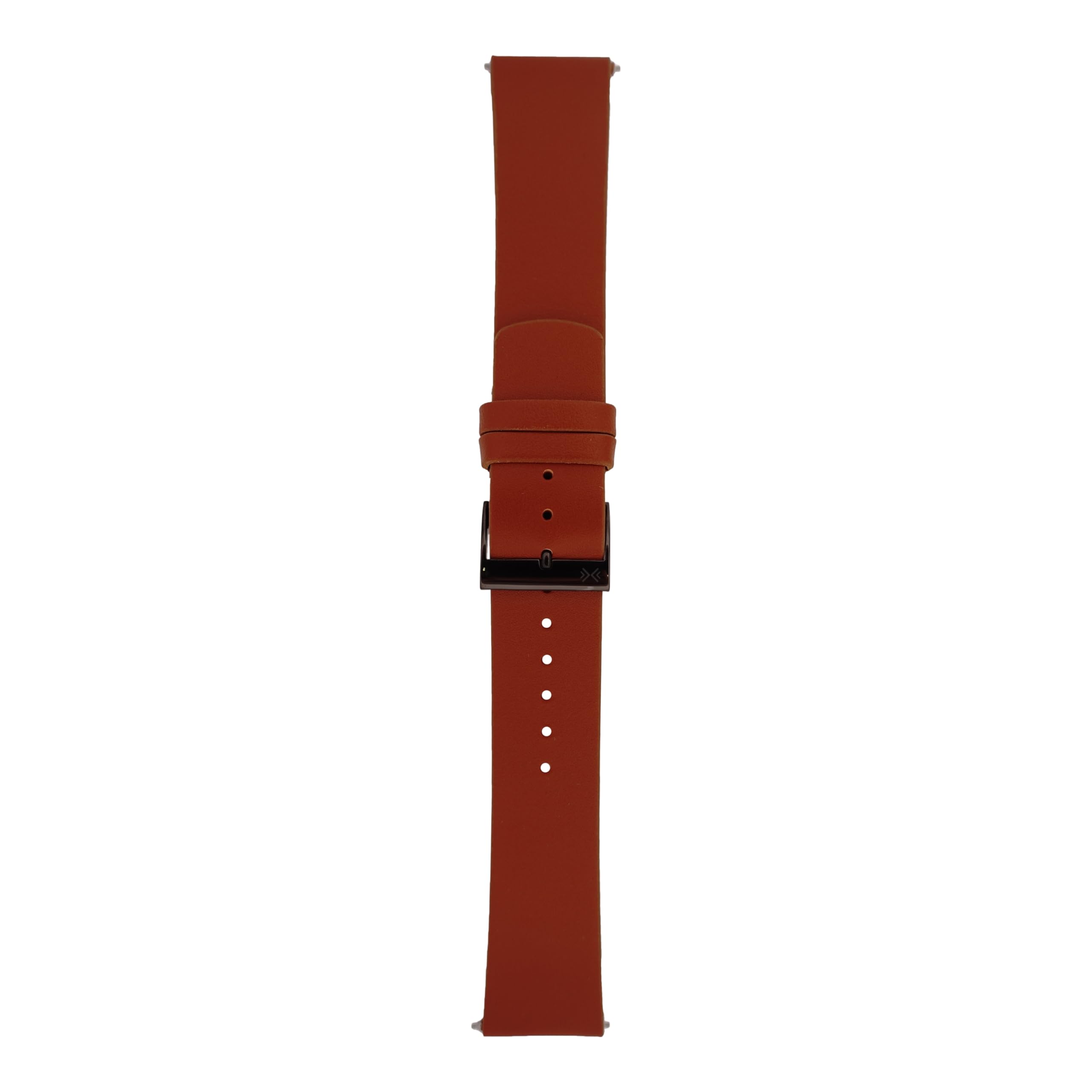 Skagen Zegarki na rękę dla mężczyzn 20 mm, brązowa skóra, oryginalny pasek zamienny do SKW6216, brązowy, Pasek