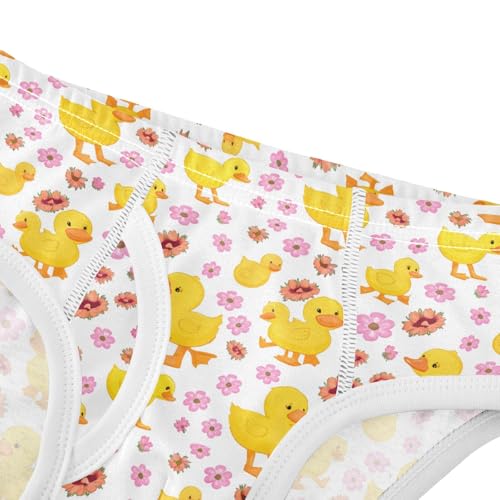 Cute Duck Pink Flowers Toddler Boy's Underwear 2T 202c18194