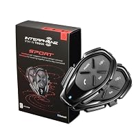 INTERPHONE SPORT - Doppio - Interfono Bluetooth da casco per comunicazione in moto