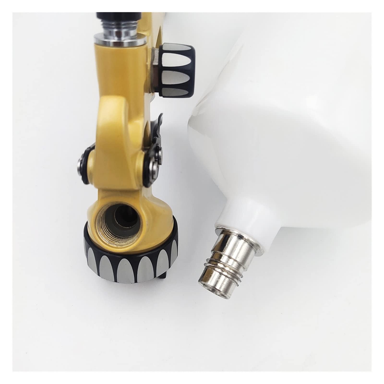 HVLP Auto Paint Spray Gun 1.3mm Home Industrial Tools Baja Presión Manual Cup Capacidad 600ml,Resistente a la corrosión(Blauw)