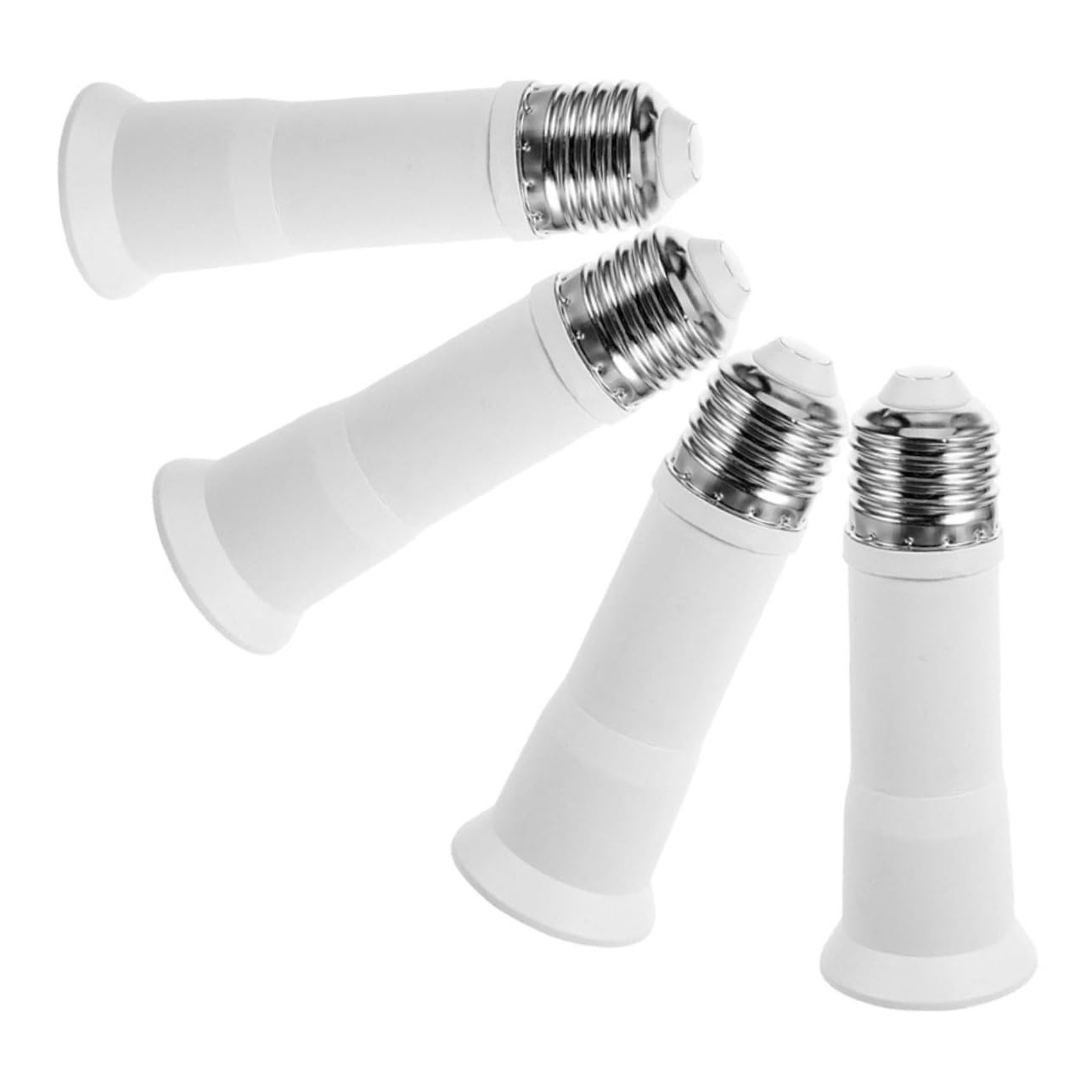 MAGICLULU 4 Set Di Estensione Per Portalampada Regolabile E27 Adattatore Di Ricambio Per Portalampada Per Illuminazione 4 Pezzi*4