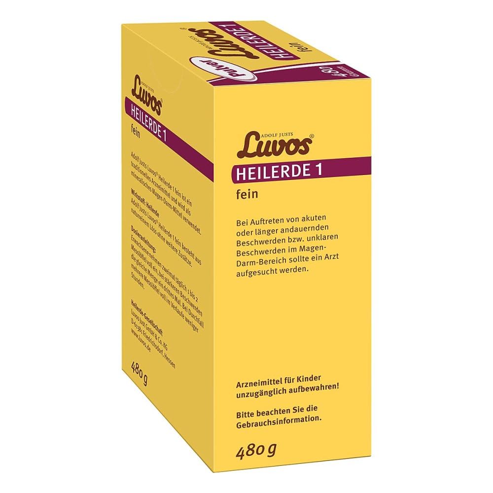 Luvos Heilerde 1 fein Pulver bei Sodbrennen, 480 g Poudre