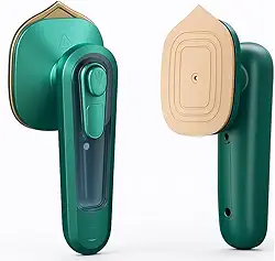 Mini Ferro de Passar Roupa para Viagem, Bivolt 110V-220V, Portátil, Compacto, Prático