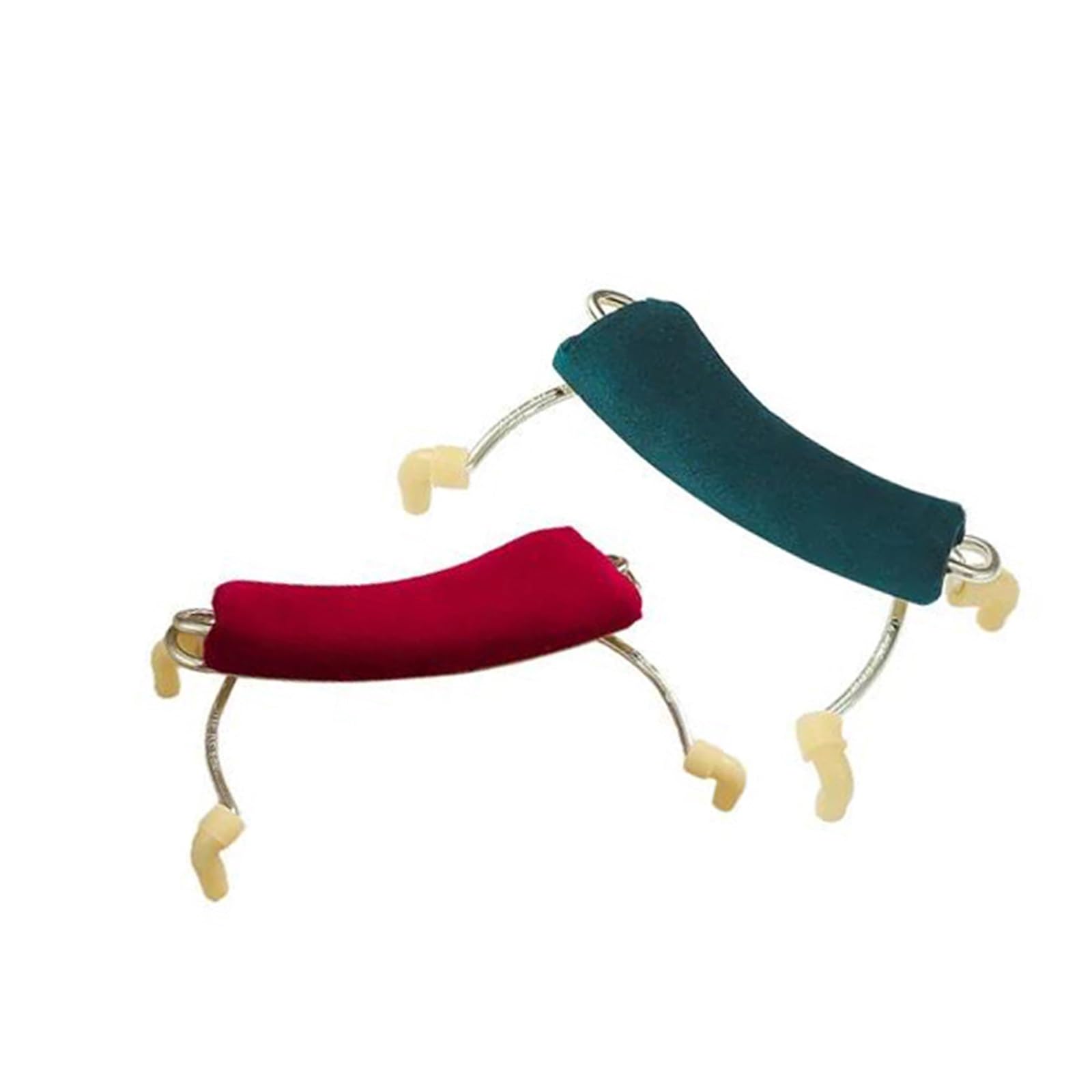 Violin Accessories Kit Violin Shoulder Rest Aluminum Alloy Accessories(Green1-2)