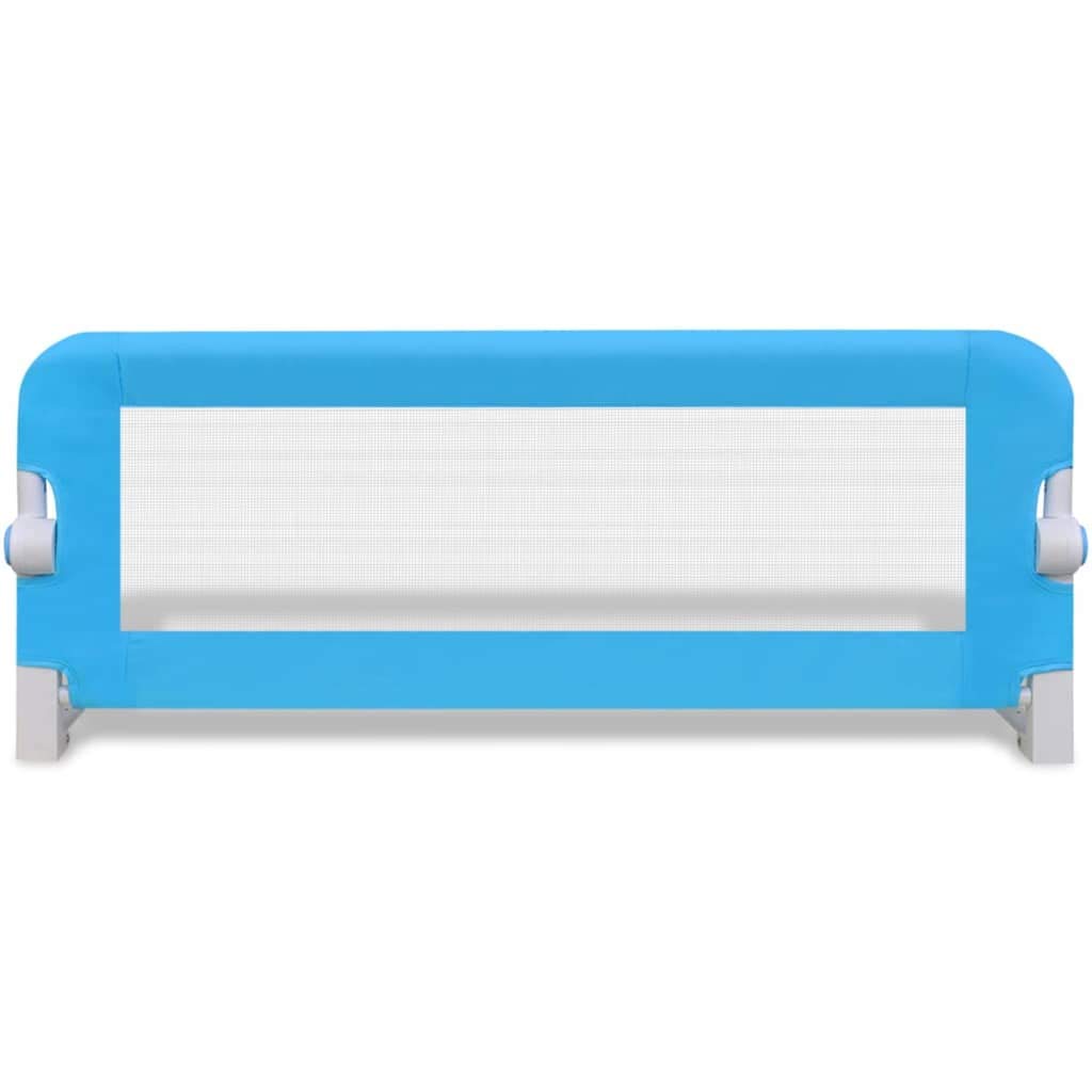 Festnight Barrera de Cama Barrera de Seguridad Infantil para la Cama 102 x 36,5 x 42 cm Azul