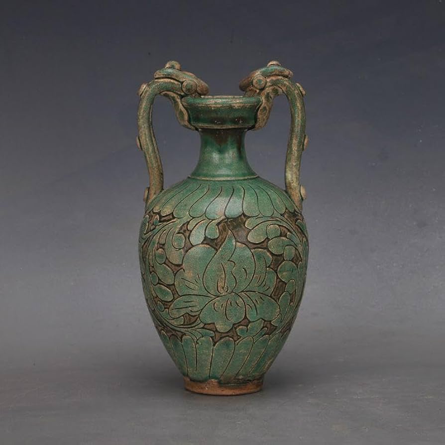 双竜賞瓶 装飾品 収集品 美品 景徳鎮 陶磁器 工芸品 美術品 置物 Amazon.co.jp: 双竜尊瓶 装飾品 花瓶 収集品 景徳鎮 陶磁器 工芸
