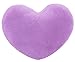 Kika scimmia a forma di cuore cuscino peluche cuscino Purple