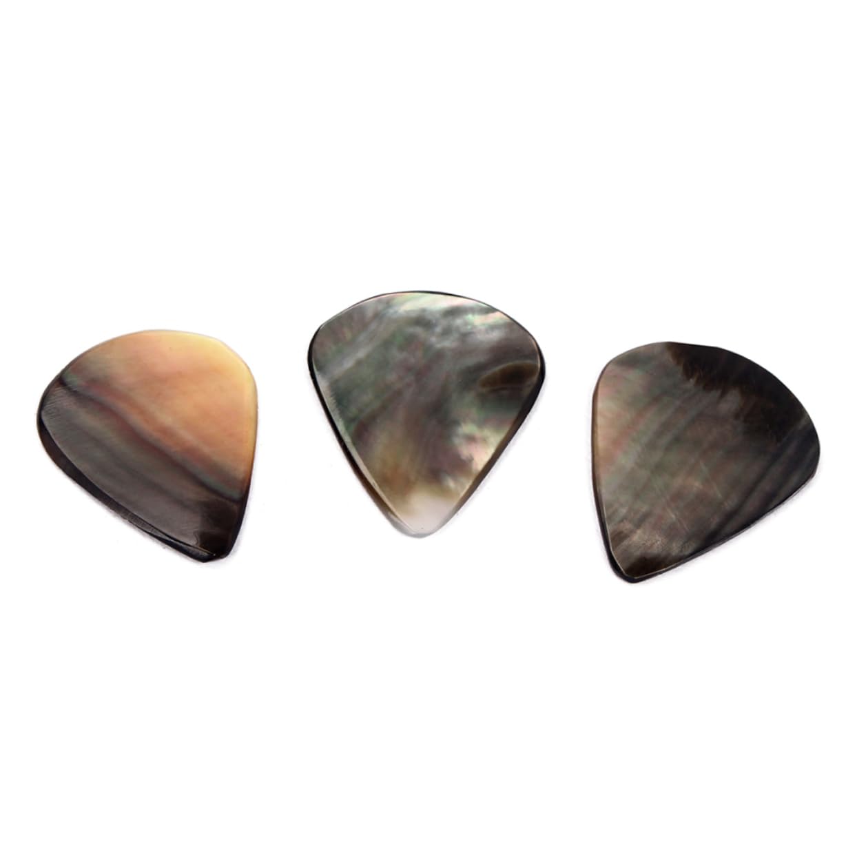 Toyvian 9piezas Púas De Guitarra De Concha Natural Para Guitarra y Ukelele Sonido Auténtico y Estilo Elegante