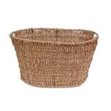 The Lucky Clover Trading Seagrass Storage Basket, Natural
