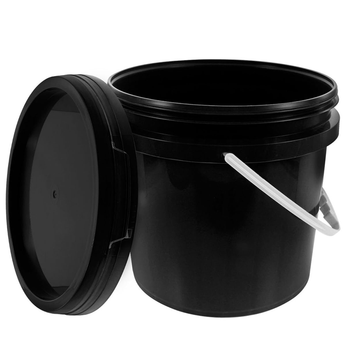 Homoyoyo Barril Sellado De Alimentaria Cubo con Tapa Contenedor De Pintura para Almacenar Pintura para Uso Talleres y Proyectos De Arte