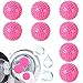 8 Stücke Trockner Ball,Trocknerkugeln Duft,Trocknerbälle für Wäschetrockner,Kugeln für Flauschigere Wäsche,Wiederverwendbare Dryer Balls,Wäsche Wäschetrockner Trocknen Ball,igelball