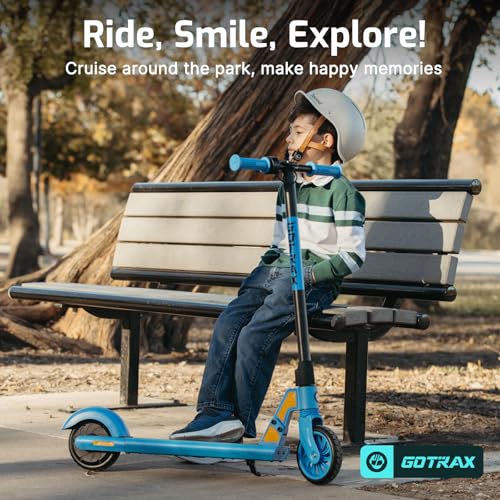 Gotrax Electric Scooter for Kids 6-12, Max 3.75 Mile & 7.5Mph,Thumb Control - image 3