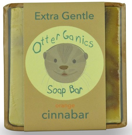 Orange Cinnabar - organic cinnamon bun flavor soap bar