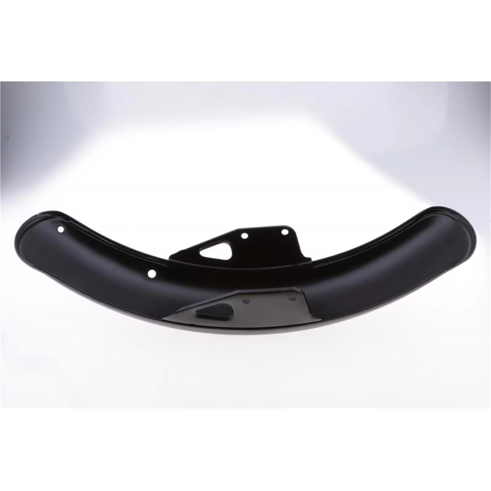 Parafango Moto Allungato Per Suzuki Per GN 125 Parafango Anteriore In Acciaio Inox Nero
