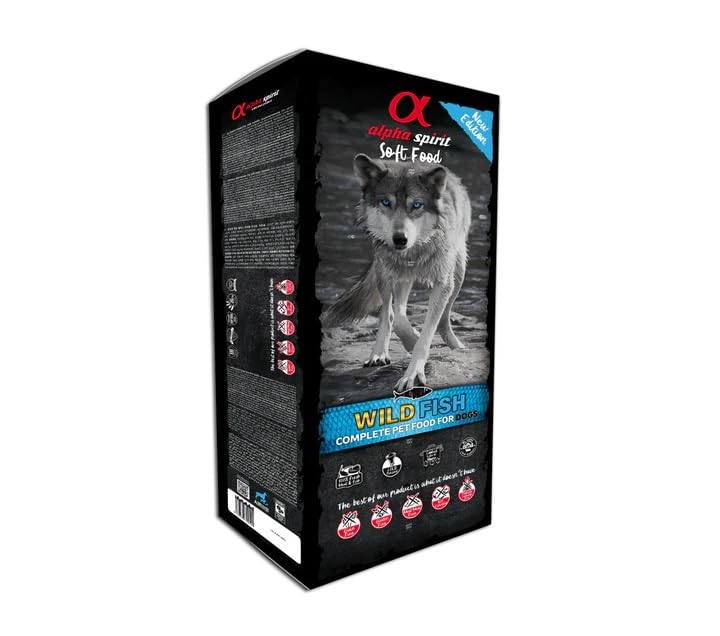 Alpha Spirit Wild Fish Alimento Semihúmedo para Perros 9KG
