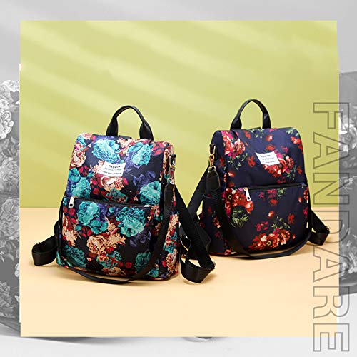 FANDARE Vrouwen Rugzak Anti-Diefstal Handtas Meisjes School Schoudertas Casual Dagrugzakken Lichtgewicht Rugzak voor Outdoor Reizen School Campus Winkelen Waterdicht Nylon - Image 7
