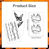 Zoom IMG-2 qpout 32 fogli tatuaggi temporanei Zoom IMG-2 qpout 32 fogli tatuaggi temporanei