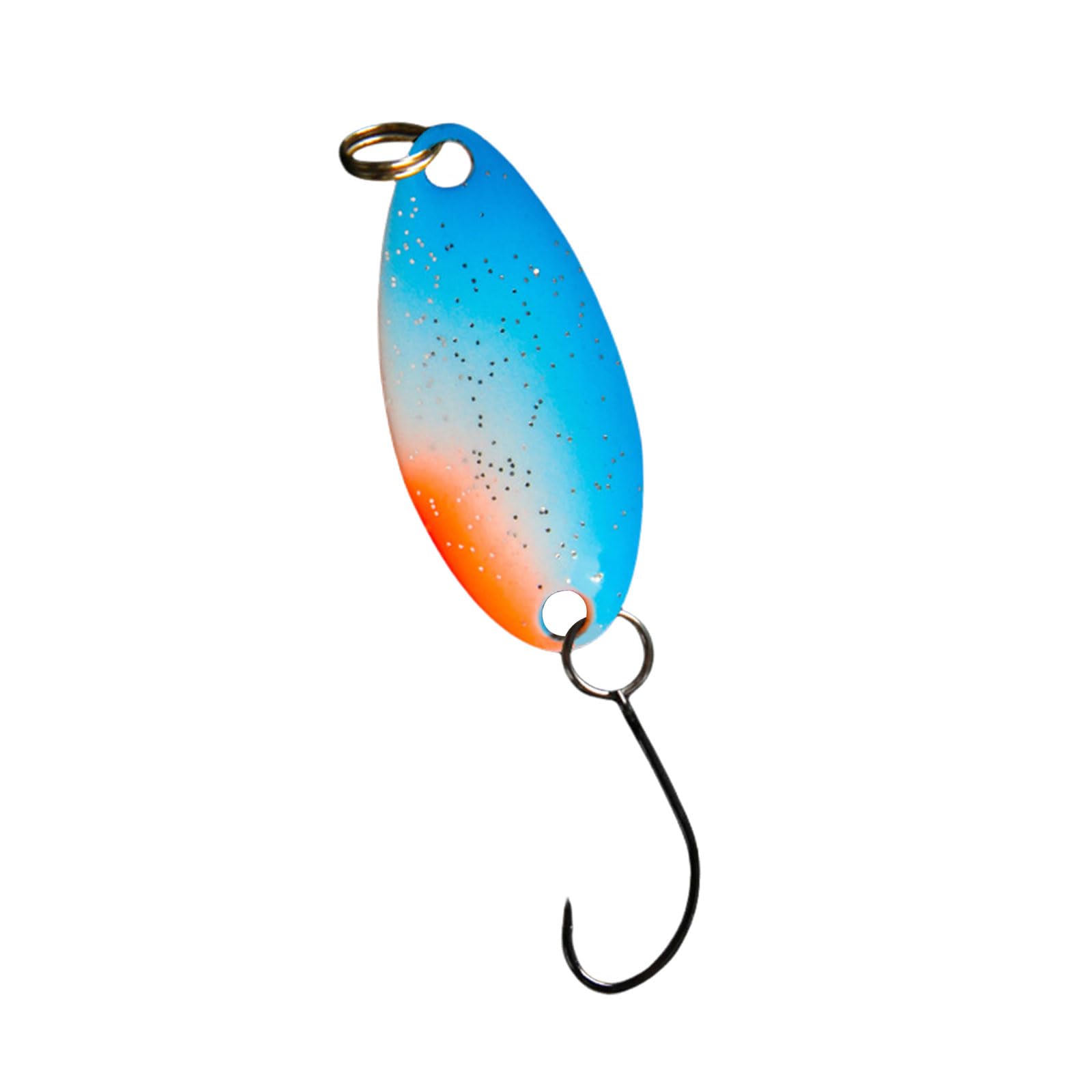 Maxtonser Metal Baits for Trout Glow Spoons Lures Glow Fishing Baits Artificial Baits Freshwater Saltwater Fishing Tackle