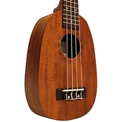 en dents de scie en acajou Ukulélé avec préampli, guide de démarrage rapide, support, Sac de transport et tuner - Les Beatles, Paul McCartney, John Lennon, RIngo Starr, George Harrison en dents de scie en acajou Ukulélé avec préampli, guide de démarrage rapide, support, Sac de transport et tuner – Image 6