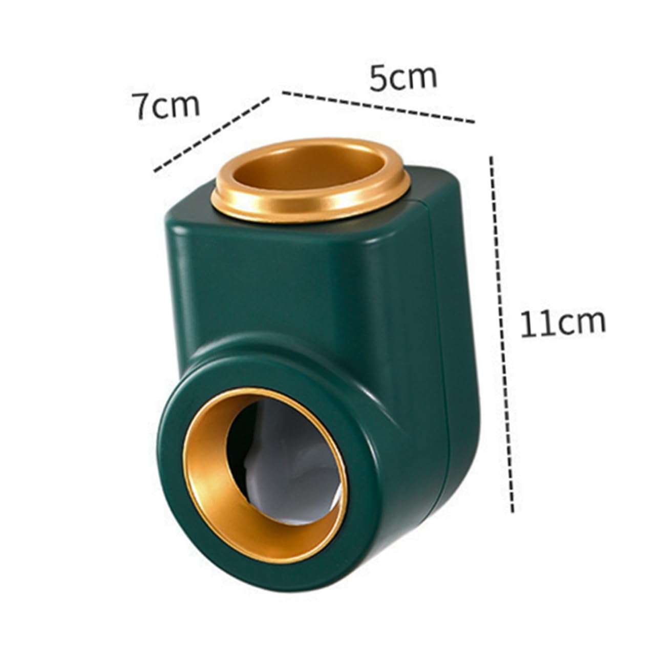 TOVINANNA Toothpaste Dispenser for Bathroom Automatic Squeezer Compact Easy Cleaning