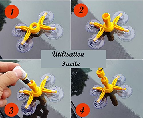 Réparation De Pare-brise Fissuré Ou Avec Un Impact