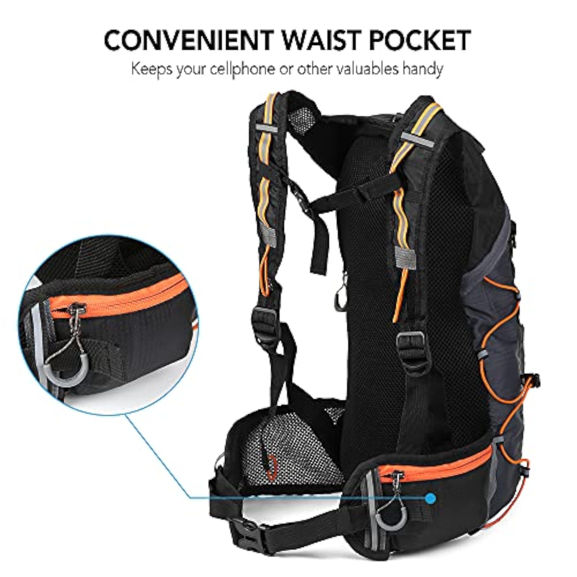 Foldable Cycling Backpack Lightweight Hydration Pack