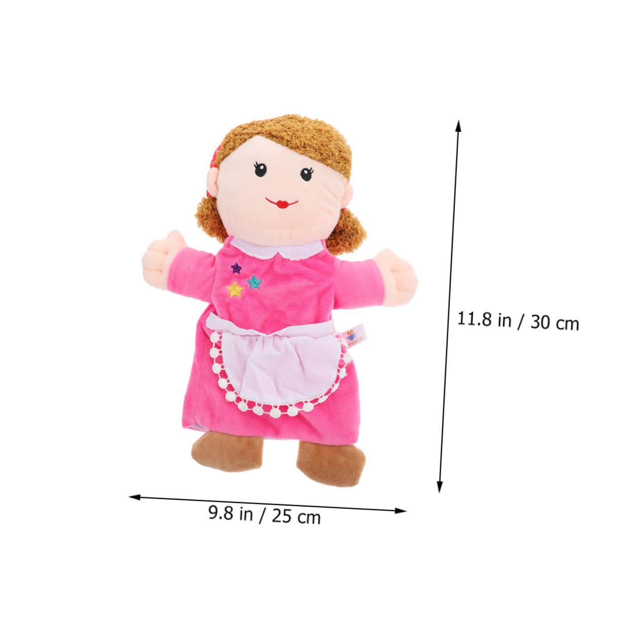 TOYANDONA 2piezas Títere de Mano Padre-Hijo Marionetas Familiares para Pequeños Juguete Educativo Años para Teatro de Mano y Interactivos