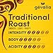 Gevalia Traditional Roast Mild Light Roast Ground Coffee, 12 oz Bag