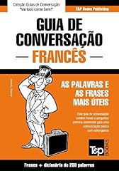 Capa de Guia de Conversação Português-Francês e mini dicionário 250 palavras