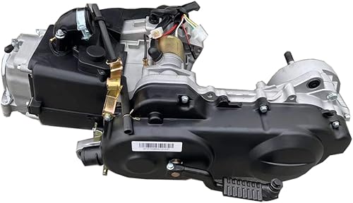 Miniatura 1 de X-PRO 50cc 4 tiempos caja corta GY6 Scooter motor automático con transmisión CVT, choque trasero doble, arranque eléctricopatada