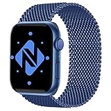 COMPATIBILIDAD | Compatible con la pulsera Apple Watch Series SE/8/7/6/5/4/3/2/1. Adecuado para cajas de 38mm/40mm/41mm. Sólo se incluye la correa.
