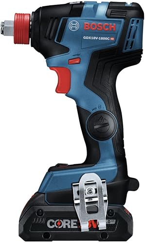 Miniatura 3 de Bosch GXL18V-224B25-RT 18V Brute Tough Connected-Ready EC sin escobillas de iones de litio de 1/2 pulgadas. Taladro de martillo inalámbrico /