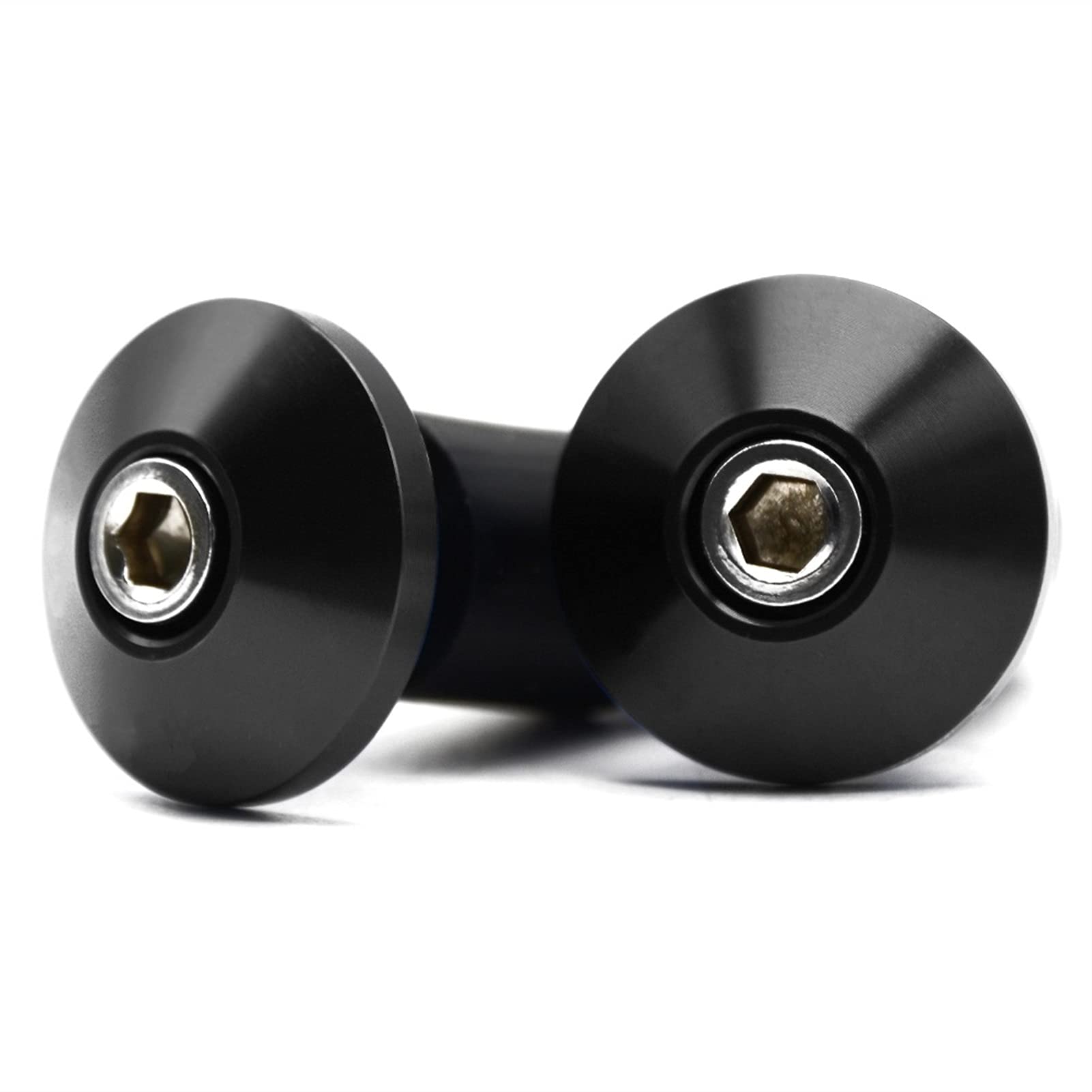 pour H&Onda CR CRF SL XR CRM 80 85 125 150 230 250 400 450 650 1000 R X AR M L Accessoires De Moto 22mm 7/8 "Embouts De Guidon De Moto Extrémités Guidon (Color : Le Noir)