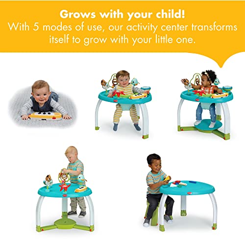 image for Tiny Love 5-in-1 Stationary Activity Center, 5 Modes of use: Tummy tim