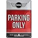 Price comparison product image Nostalgic-Art Retro Tin Sign  Mini  Parking Only Red  Gift idea for Cooper fans, Metal Plaque, 20 x 30 cm